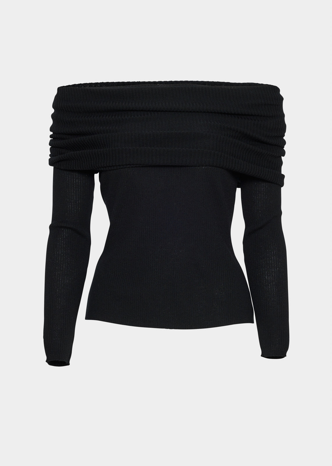 Christian Aks Delphine Merino Top Knitwear 9090 Black