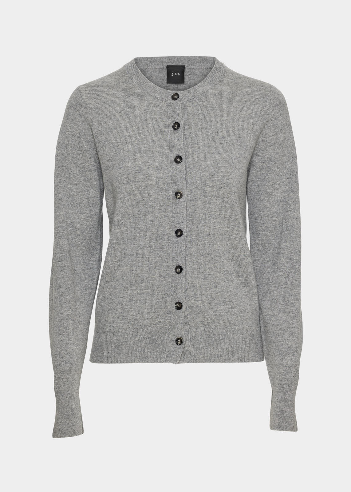 Christian Aks Diana wool cash cardigan Knitwear 9053 M. Grey Mel