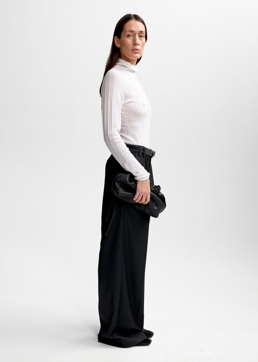 Christian Aks Dina Merino Knit Knitwear 9001 White