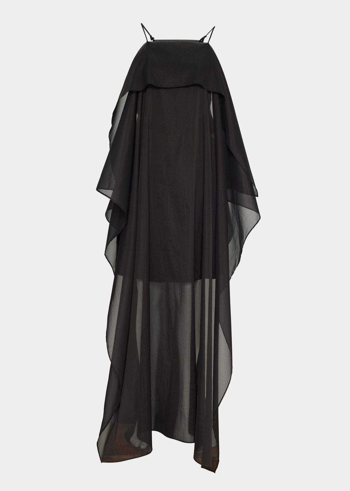 Christian Aks Josephine Silk Dress Dresses 9090 Black