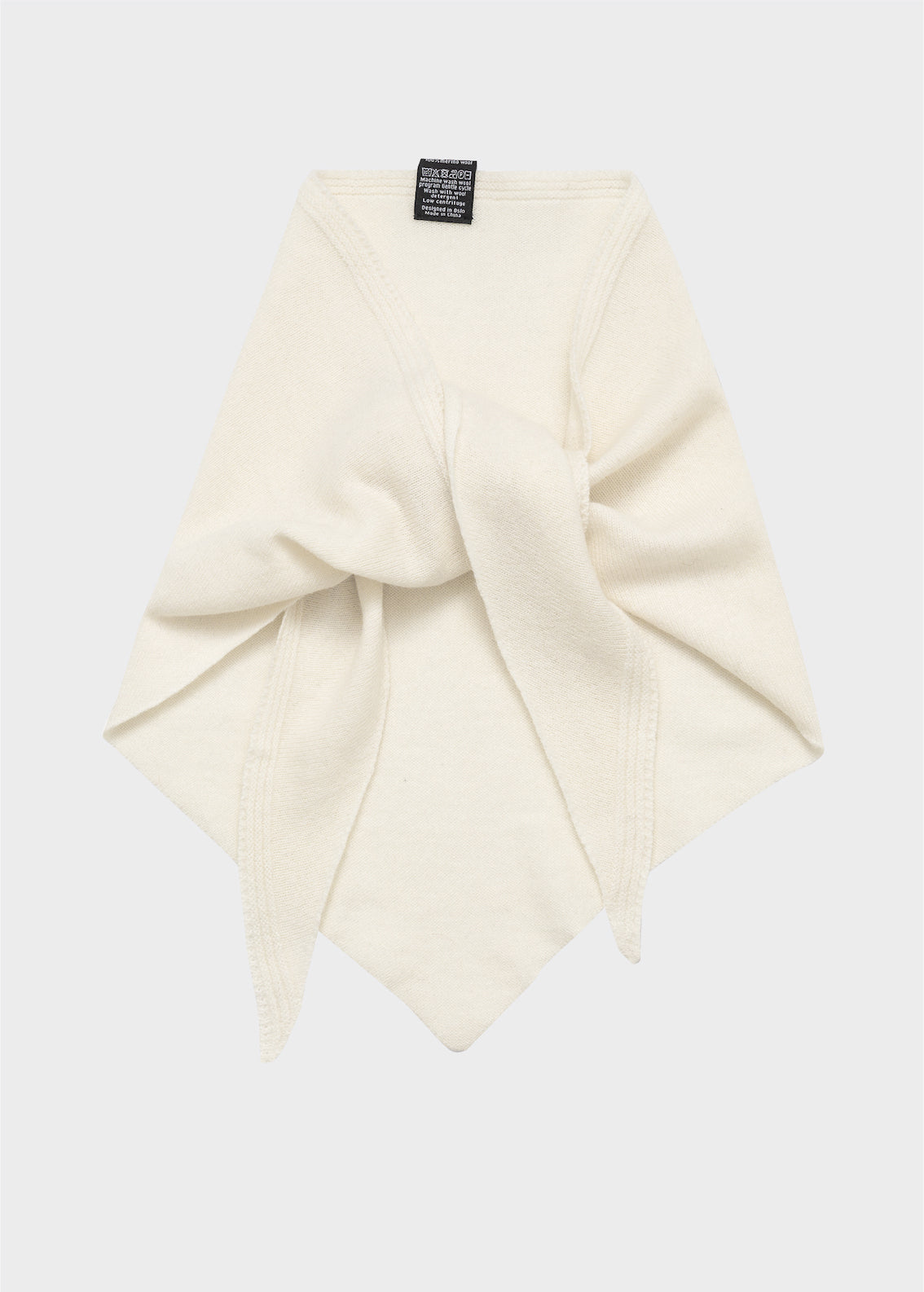 Christian Aks Mina Merino Scarf Scarfs 9003 Eggshell