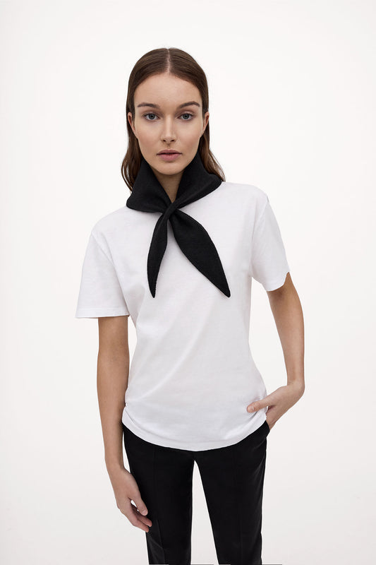 Christian Aks Noah Wool Scarf Scarfs 9090 Black