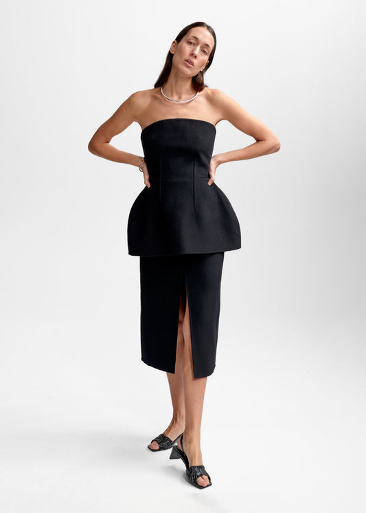 Christian Aks Priya wool skirt Skirts 9090 Black