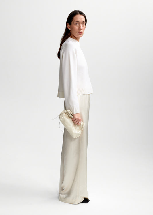 Christian Aks Rina Merino Sweater Knitwear 9001 White