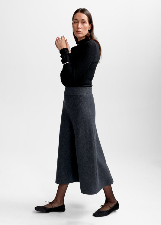 Christian Aks Valeria Merino Skirt Skirts 9080 Charcoal