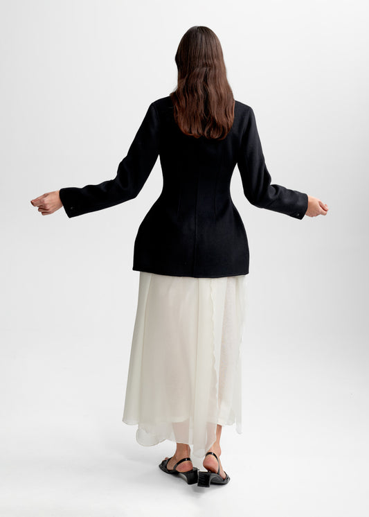 Christian Aks Adah Wool Jacket Jackets 9090 Black