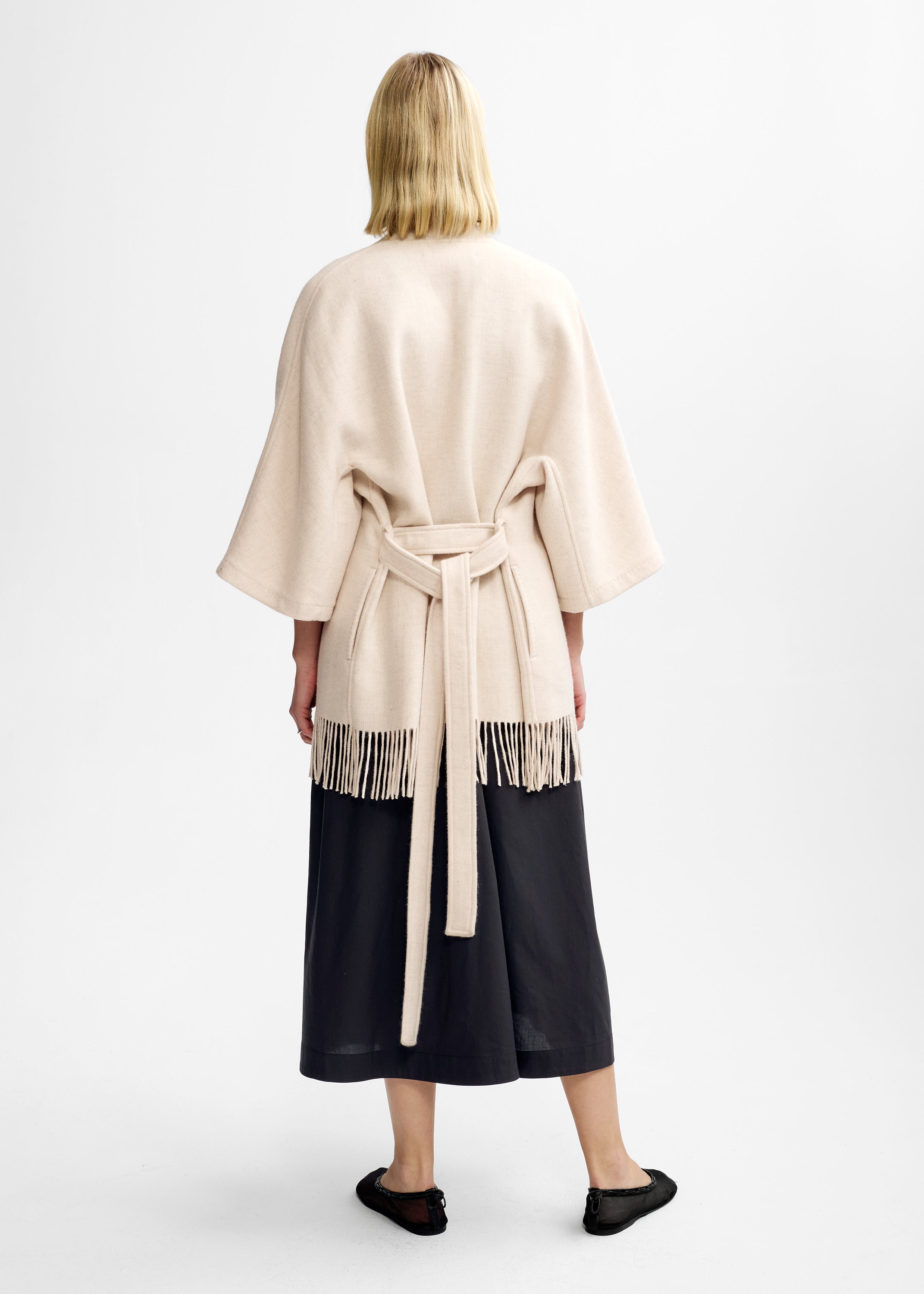 Akila Lambswool Jacket - Cream – Christian Aks