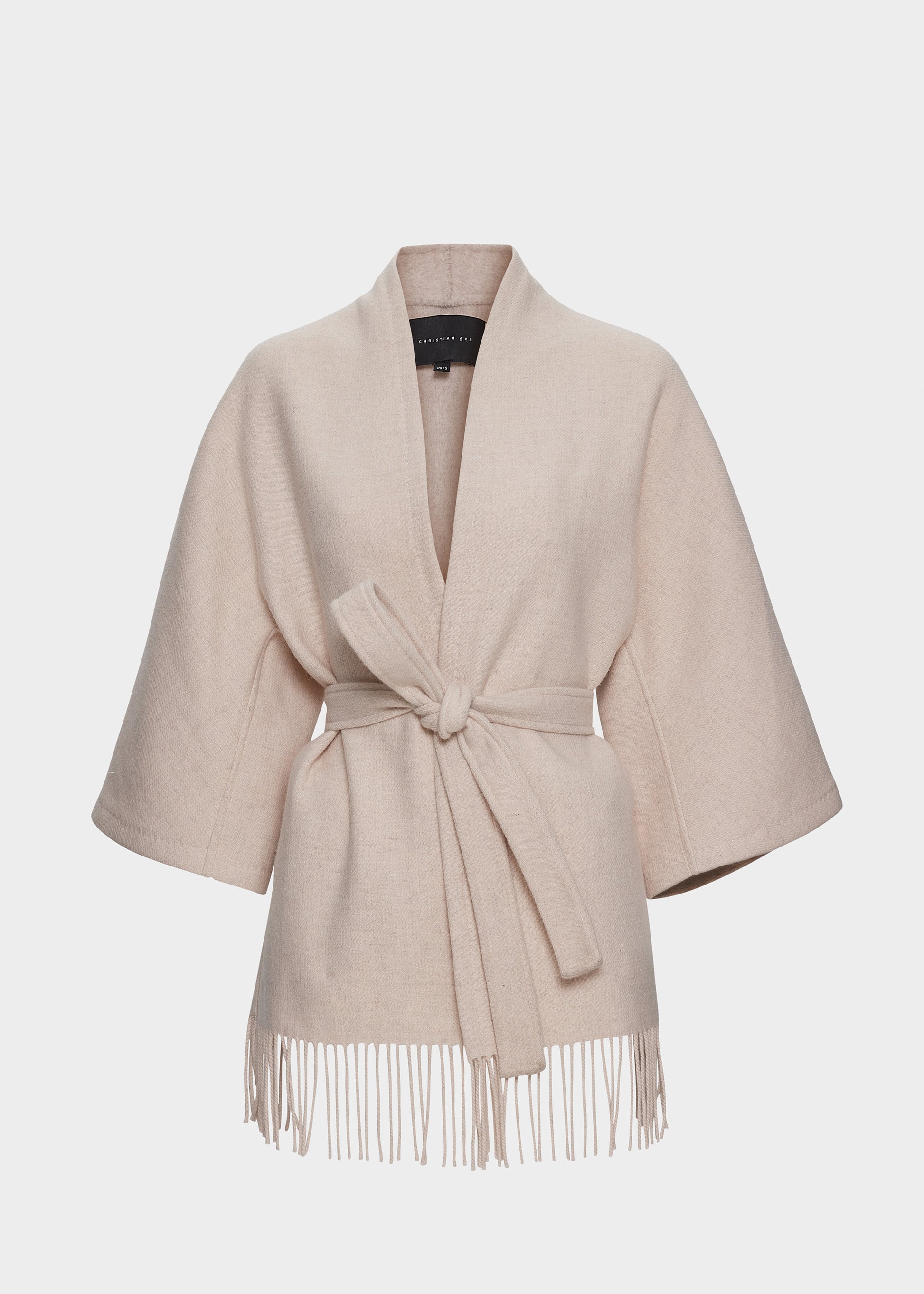 Christian Aks Akila Lambswool Jacket Jackets 8002 Cream