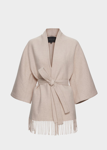 Christian Aks Akila Lambswool Jacket Jackets 8002 Cream