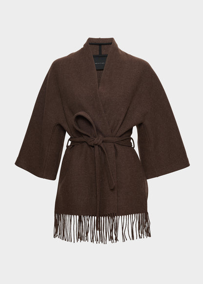 Christian Aks Akila Lambswool Jacket Jackets 8025 Brown