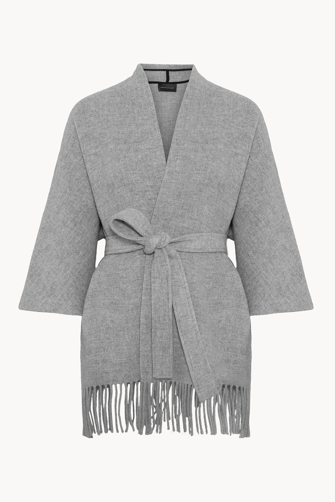 Christian Aks Akila Lambswool Jacket Jackets 9041 Lt. Grey Mel