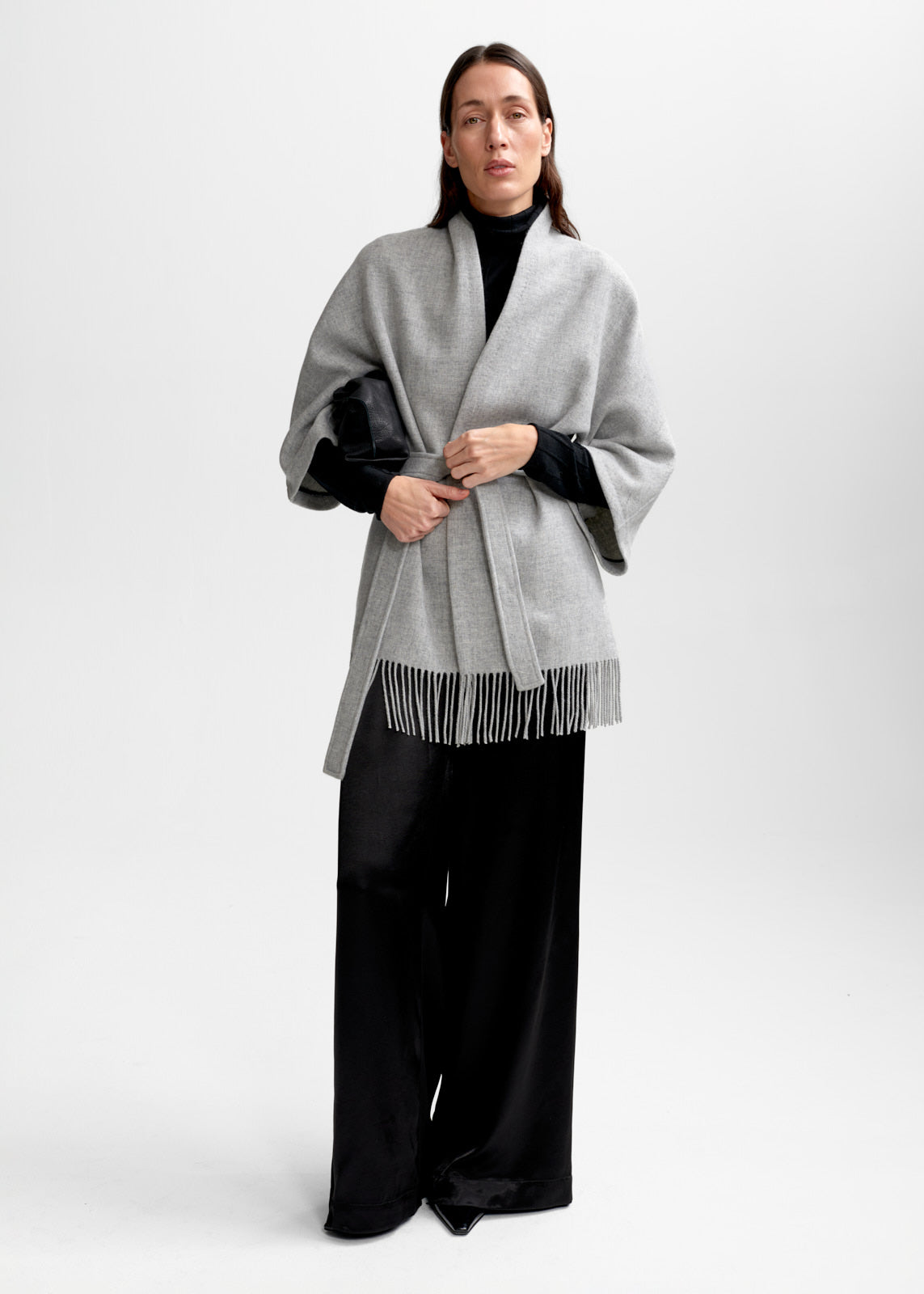 Christian Aks Akila Lambswool Jacket Jackets 9041 Lt. Grey Mel