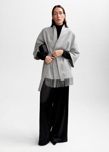 Christian Aks Akila Lambswool Jacket Jackets 9041 Lt. Grey Mel