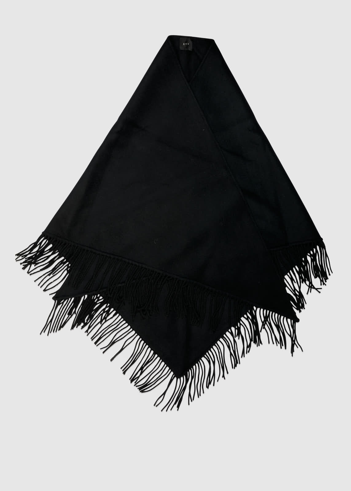 Christian Aks Alba Wool Scarf Scarfs 9090 Black