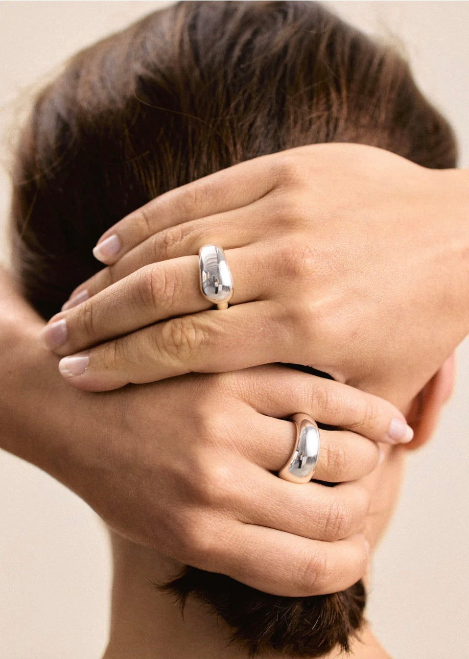 Christian Aks Blanche Ring Rings 0003 Silver