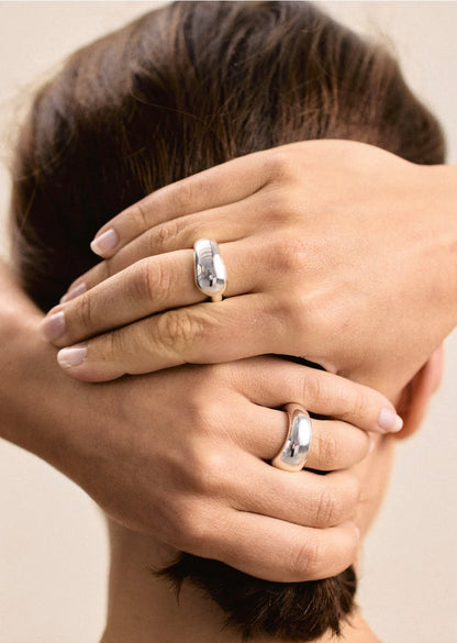 Christian Aks Blanche Ring Rings 0003 Silver