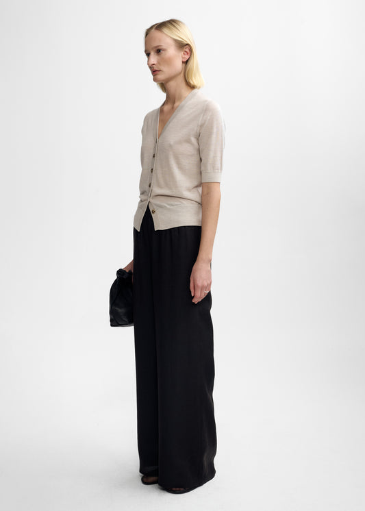 Christian Aks Daisy Merino Cardigan Knitwear 8018 Sand