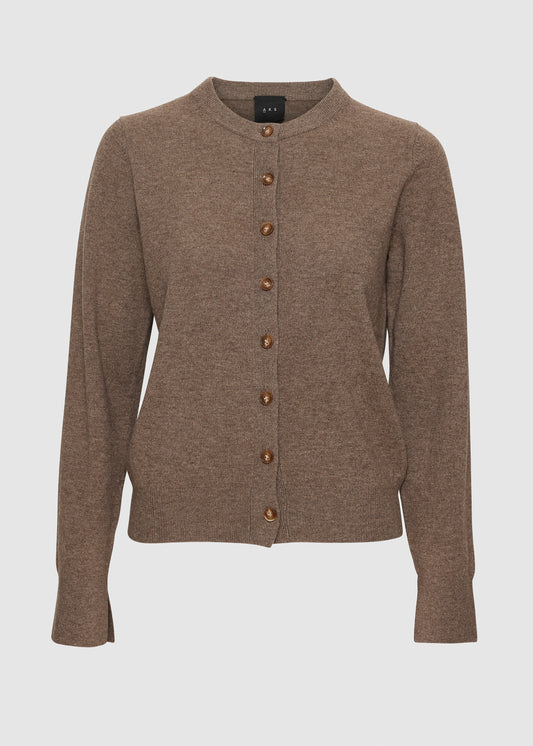 Christian Aks Diana wool cash cardigan Knitwear 8026 Cappucino