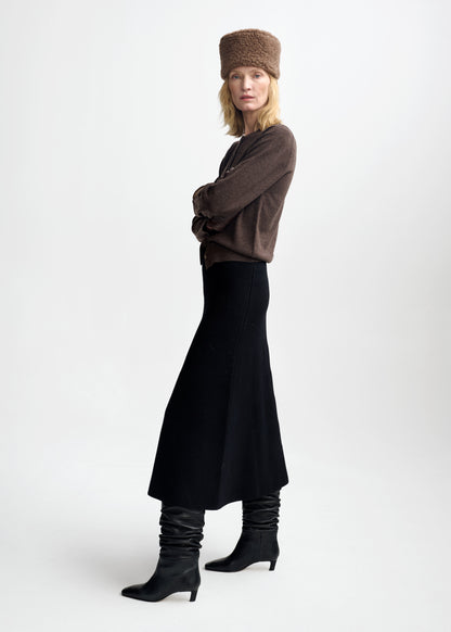 Christian Aks Diana wool cash cardigan Knitwear 8069 Espresso