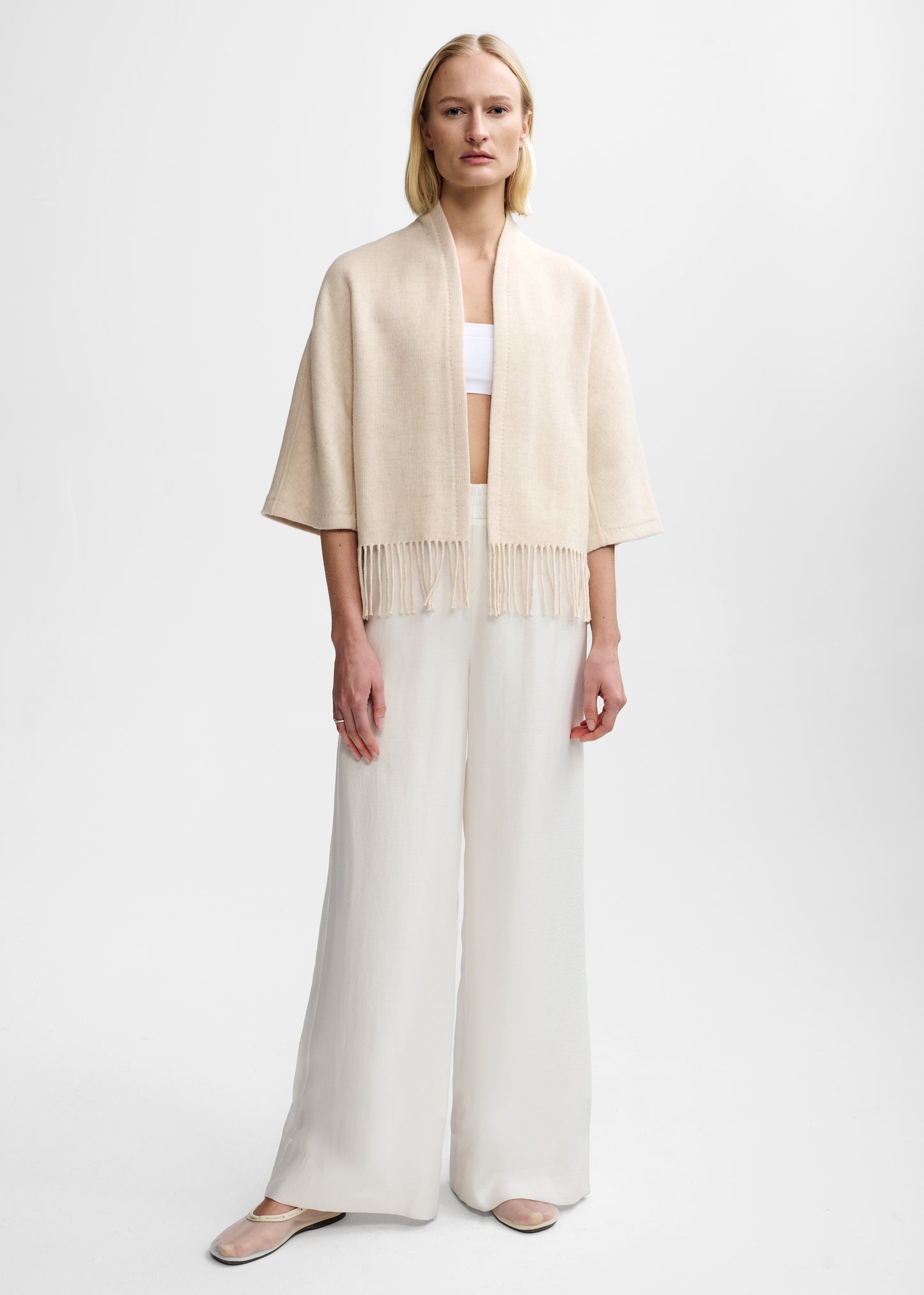 Christian Aks Keyla Lambswool Jacket Jackets 8002 Cream