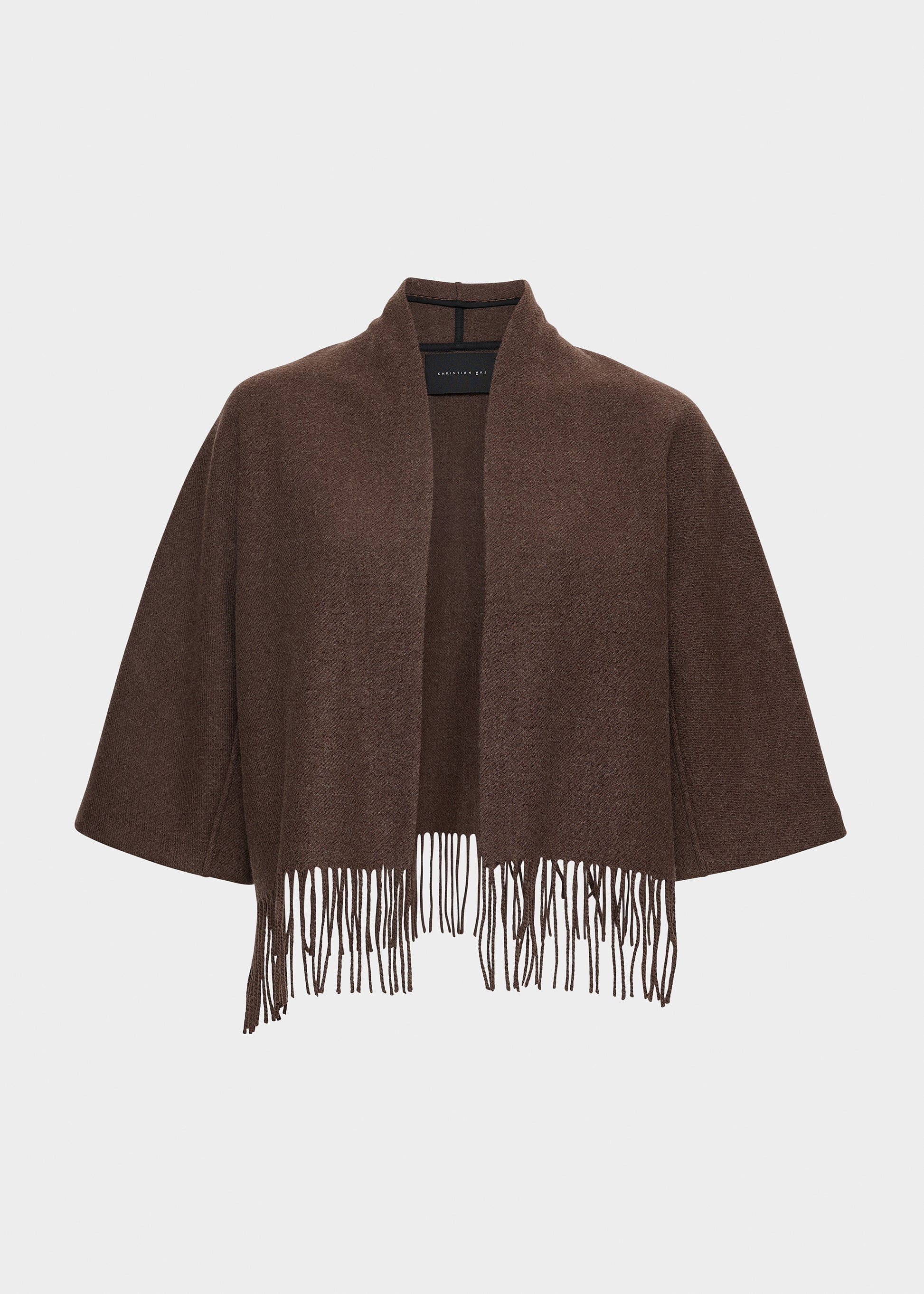 Christian Aks Keyla Lambswool Jacket Jackets 8025 Brown