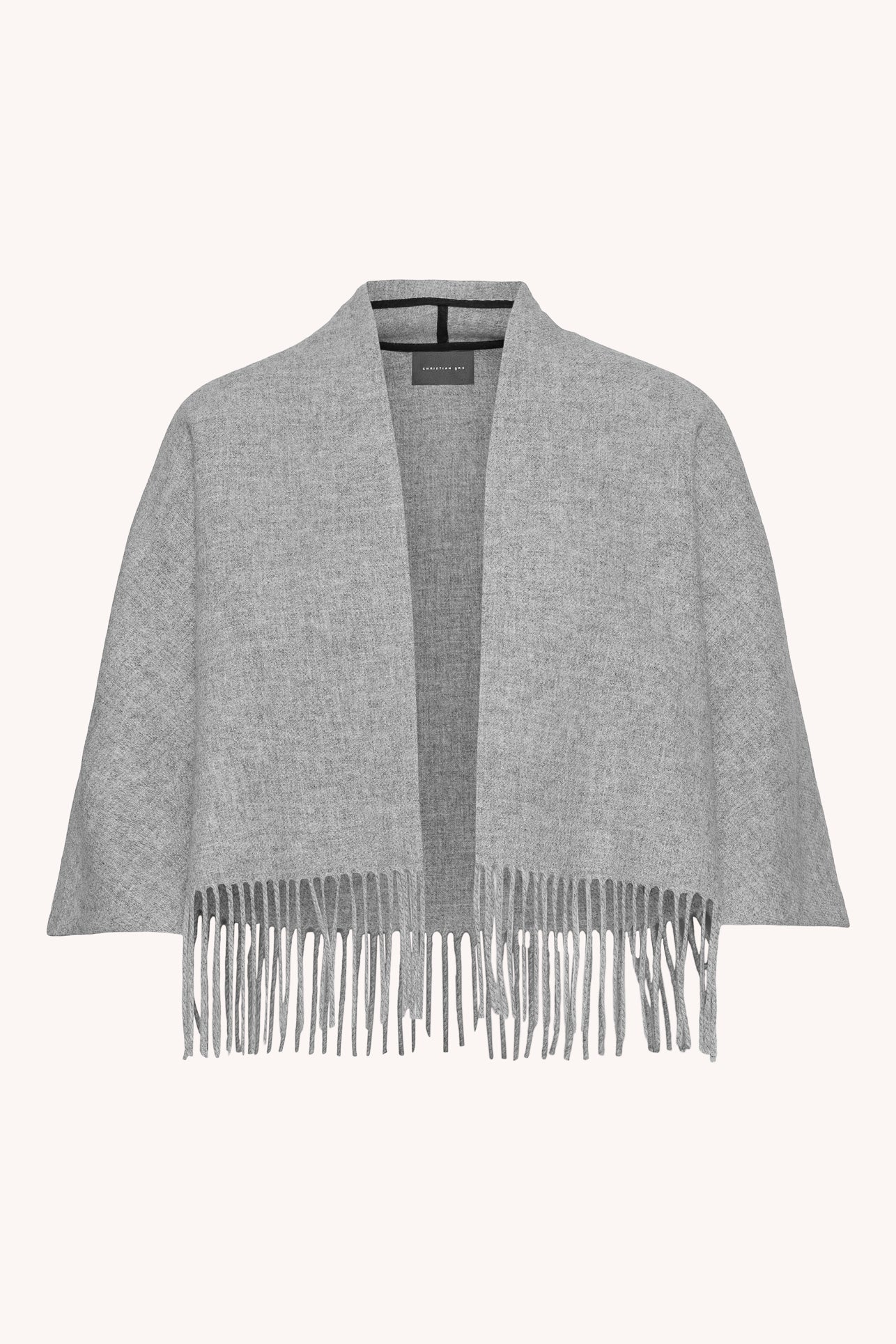 Christian Aks Keyla Lambswool Jacket Jackets 9041 Lt. Grey Mel