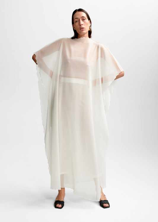 Christian Aks Leah Silk Top Tops 9001 White