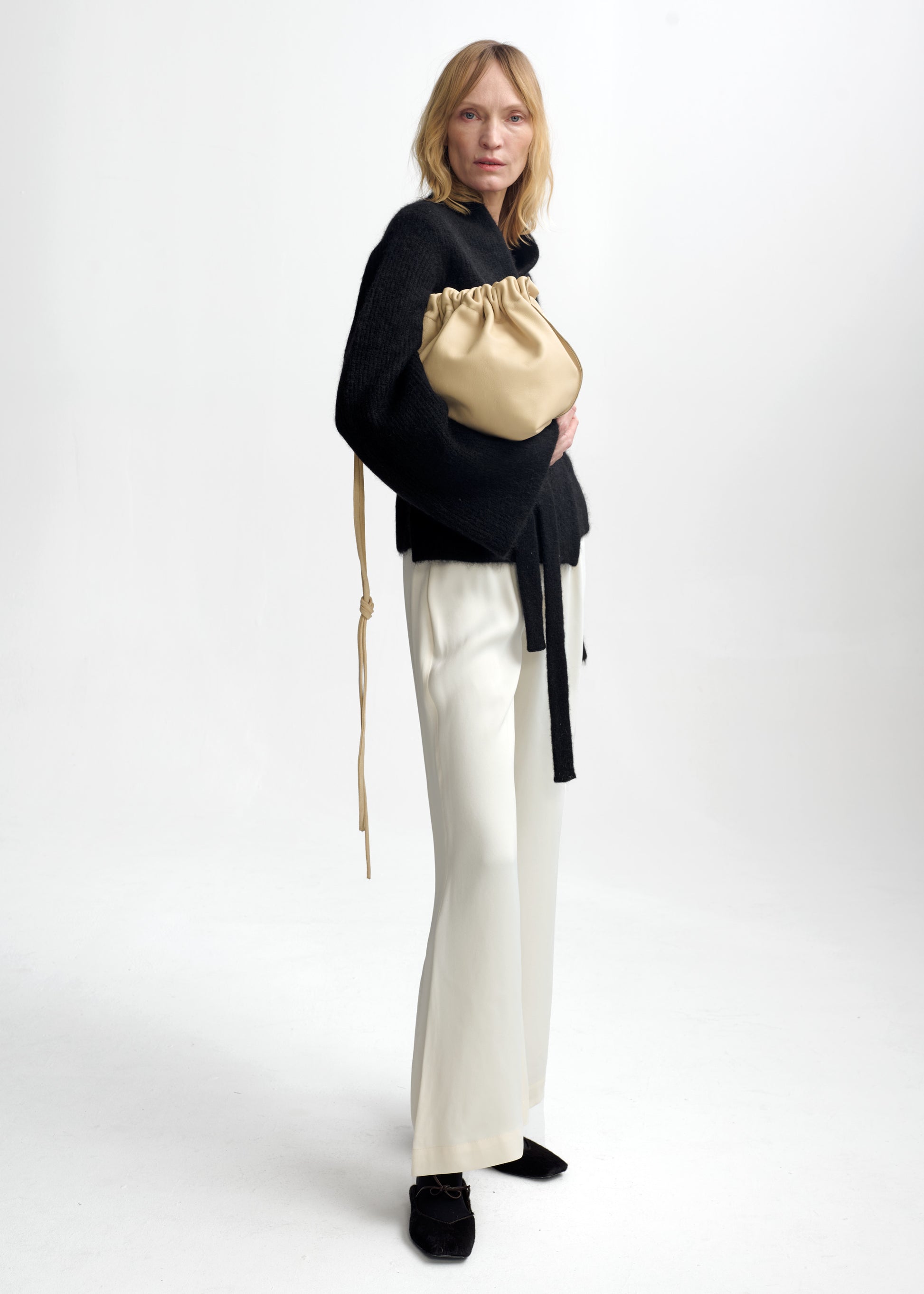 Christian Aks Lila Mohair Cardigan Knitwear 9090 Black