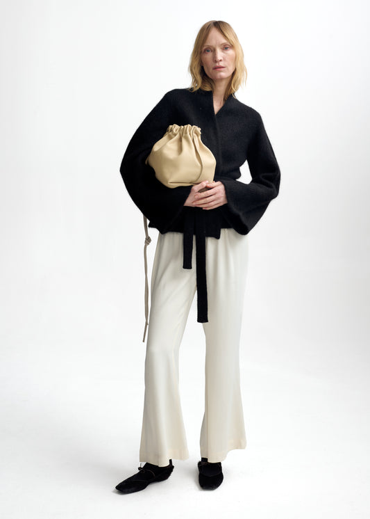 Christian Aks Lila Mohair Cardigan Knitwear 9090 Black