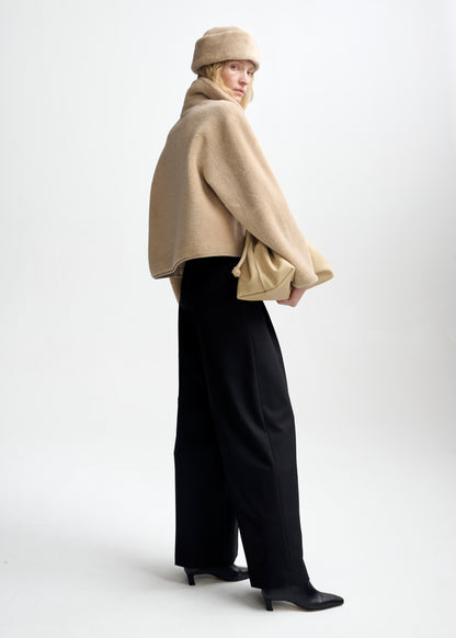 Christian Aks Lula lamb fur jacket Jackets 8017 Beige