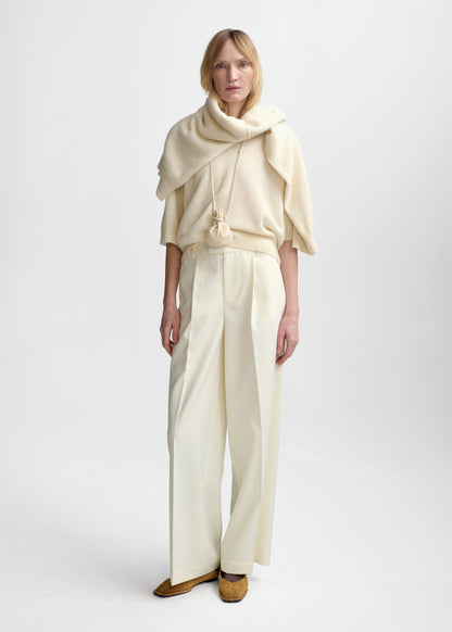 Christian Aks Milly alpaca knit Knitwear 8002 Cream