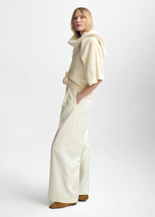 Christian Aks Milly alpaca knit Knitwear 8002 Cream