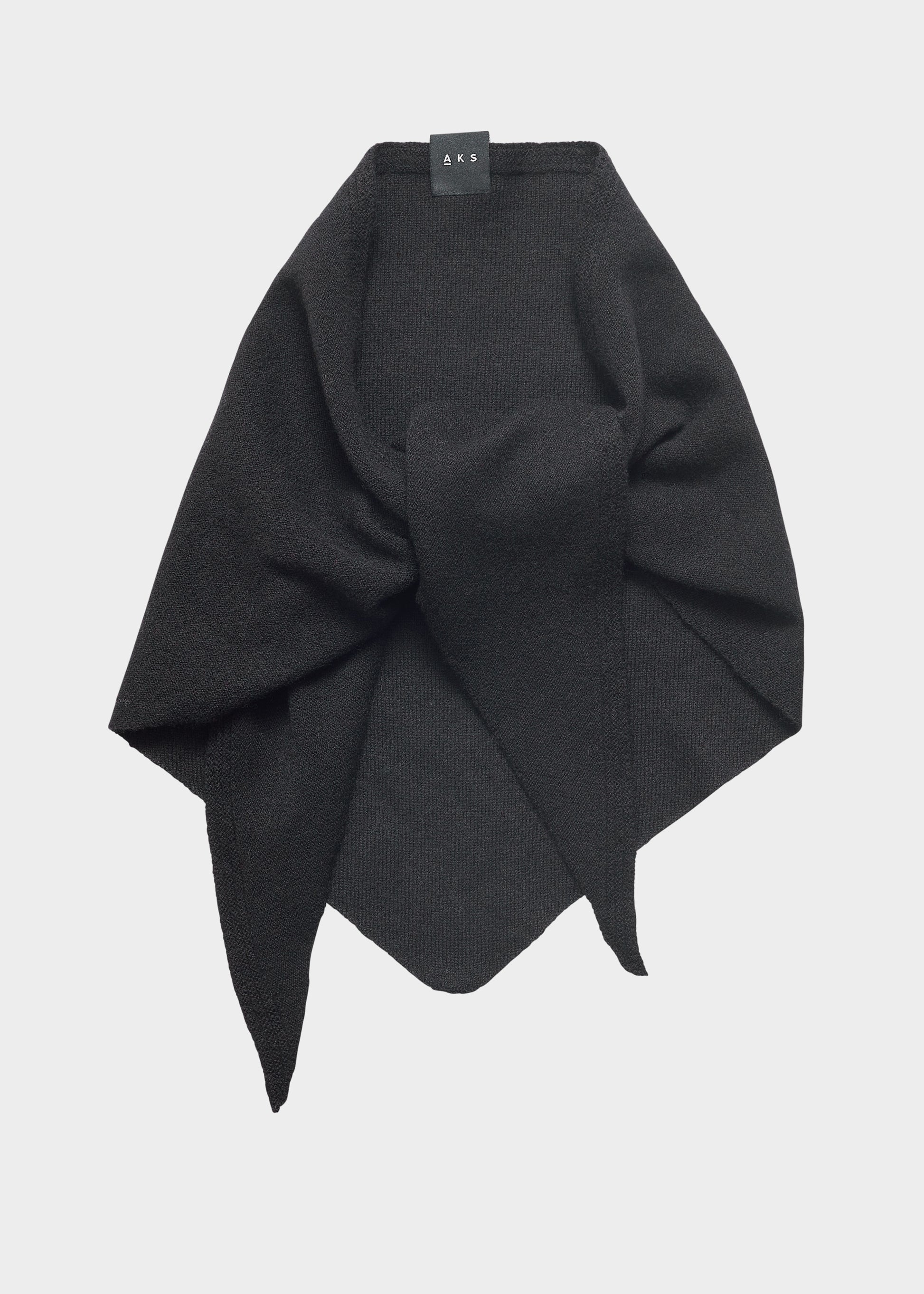 Christian Aks Mina Merino Scarf Scarfs 9090 Black