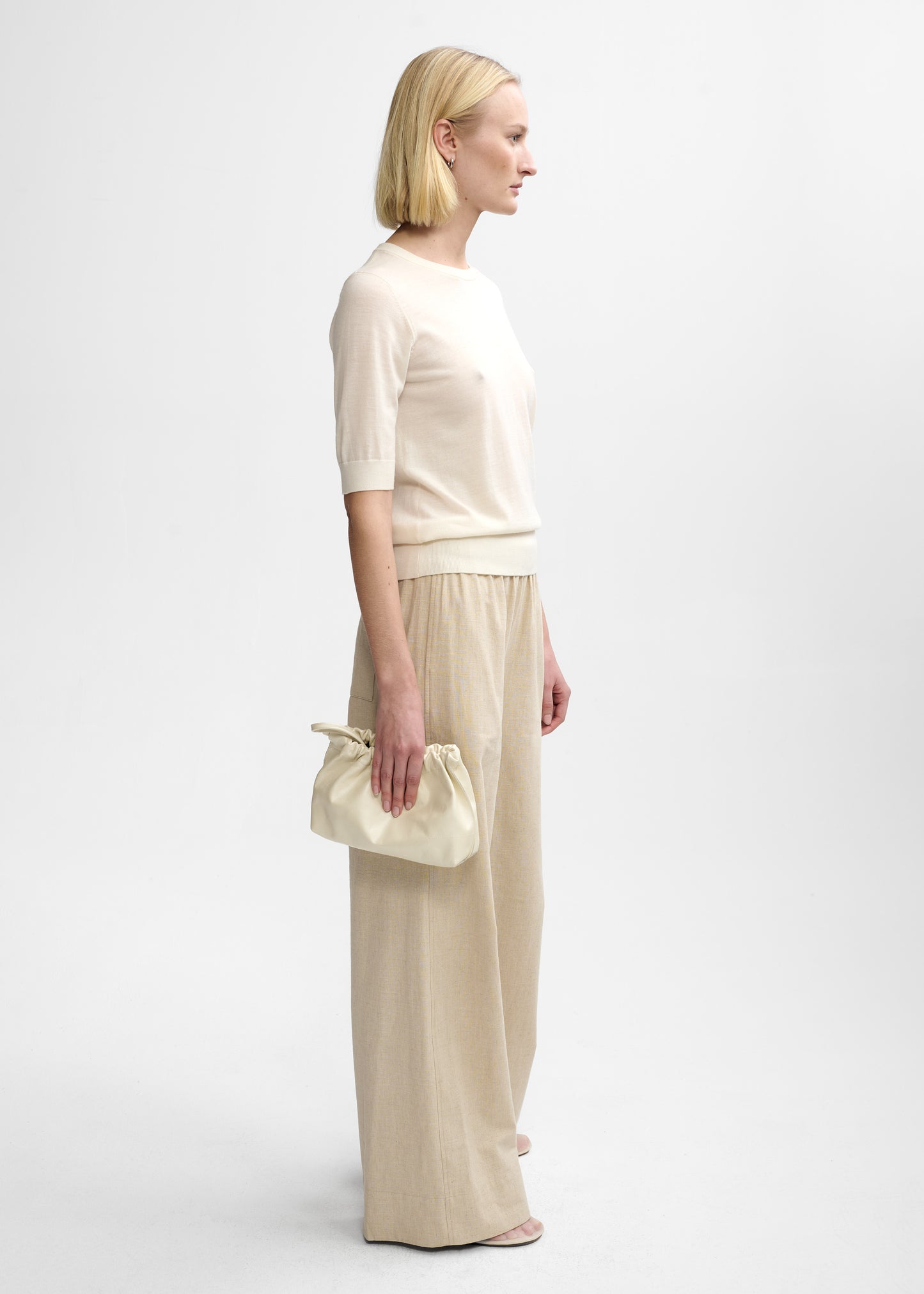 Christian Aks Mindy Merino knit Knitwear 9001 White