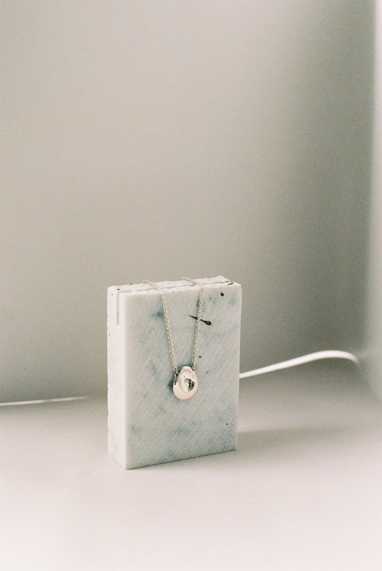 Christian Aks Monolith Necklace small Necklace 0003 Silver