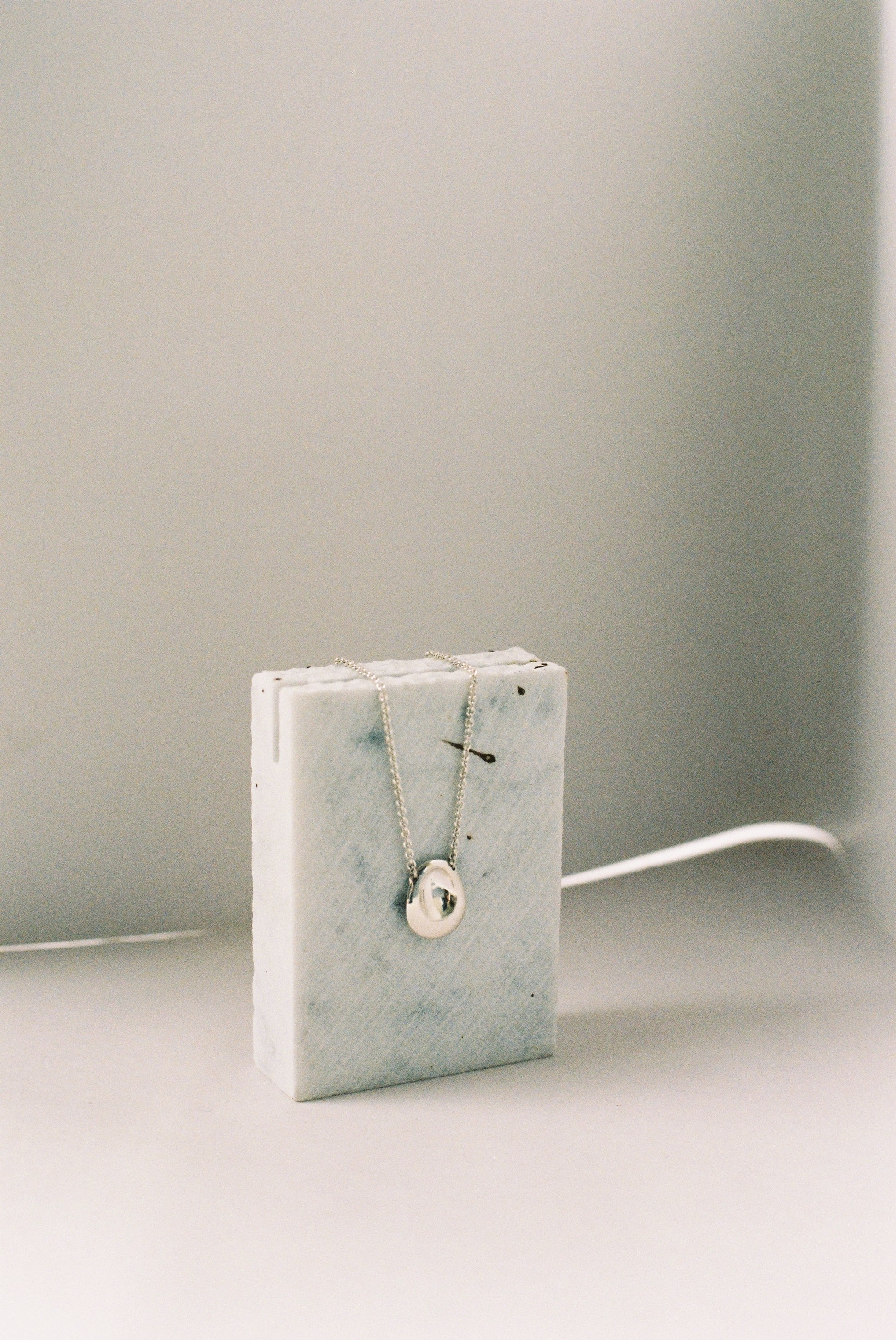 Christian Aks Monolith Necklace small Necklace 0003 Silver