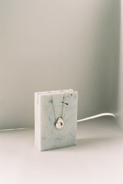 Christian Aks Monolith Necklace small Necklace 0003 Silver