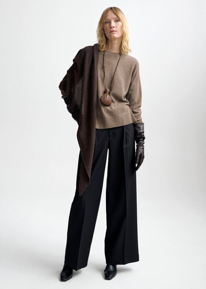 Christian Aks Naomi wool cash sweater Knitwear 8026 Cappucino