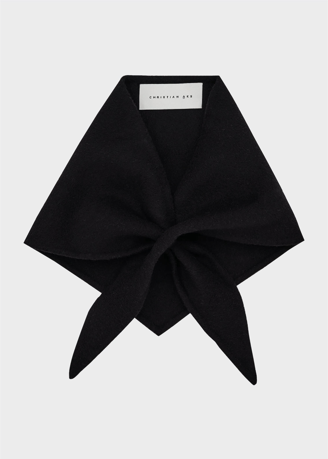 Christian Aks Noah Wool Scarf Scarfs 9090 Black