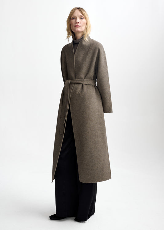 Christian Aks Petra wool coat Coats 8068 Wood
