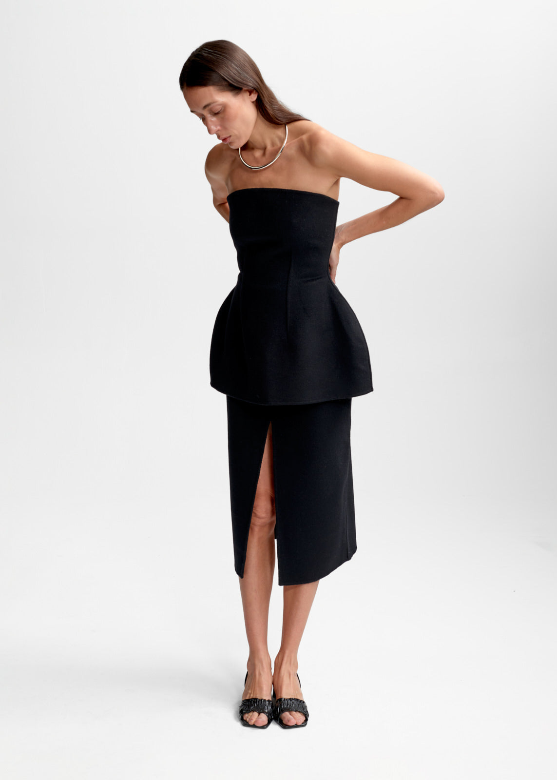 Christian Aks Priya wool skirt Skirts 9090 Black