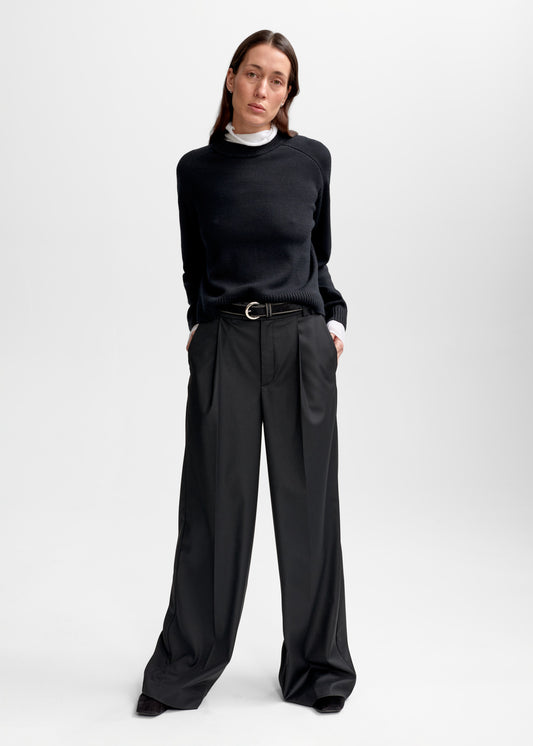 Christian Aks Rina Merino Sweater Knitwear 9090 Black