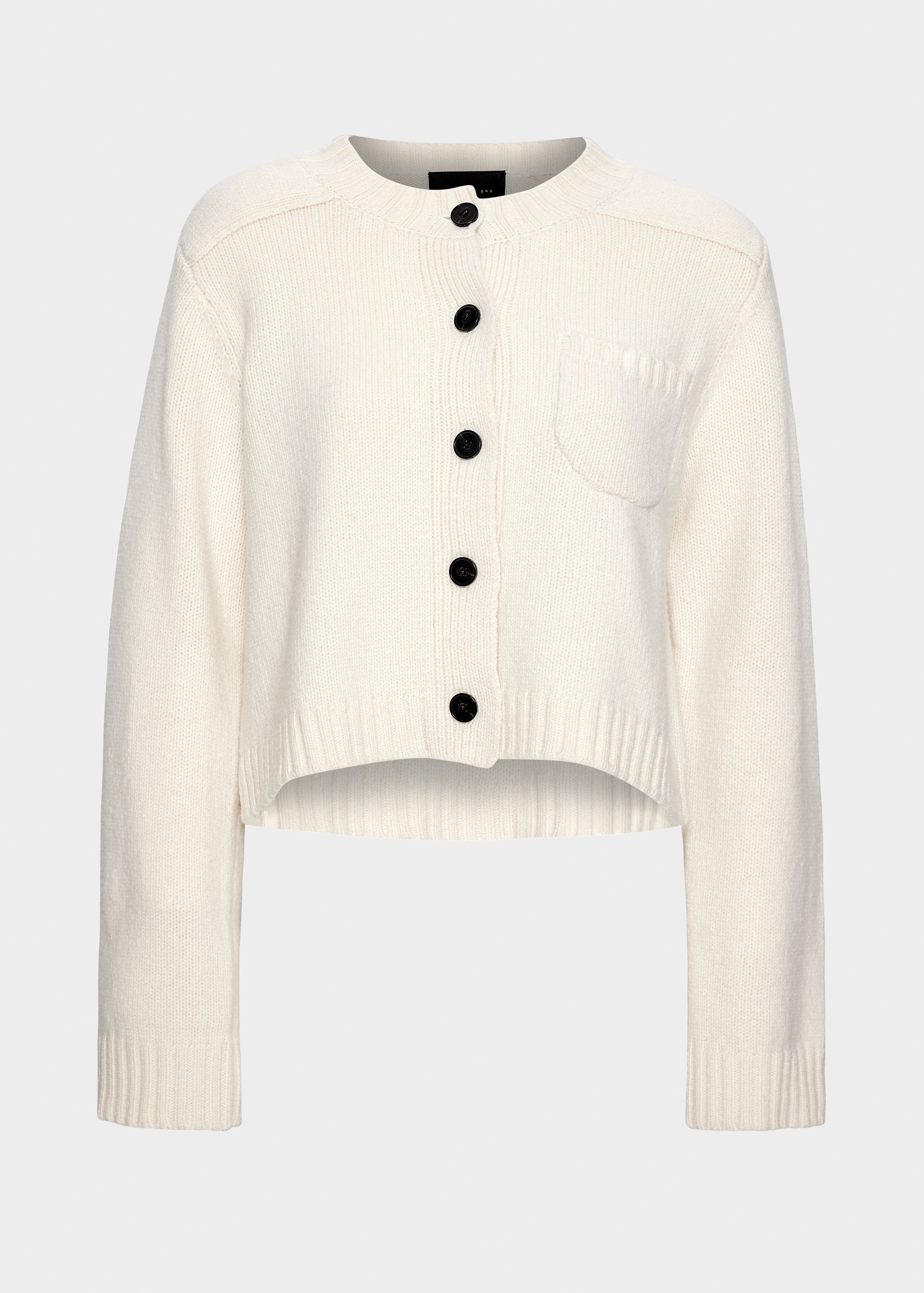 Sadie Merino Cardigan - Eggshell – Christian Aks