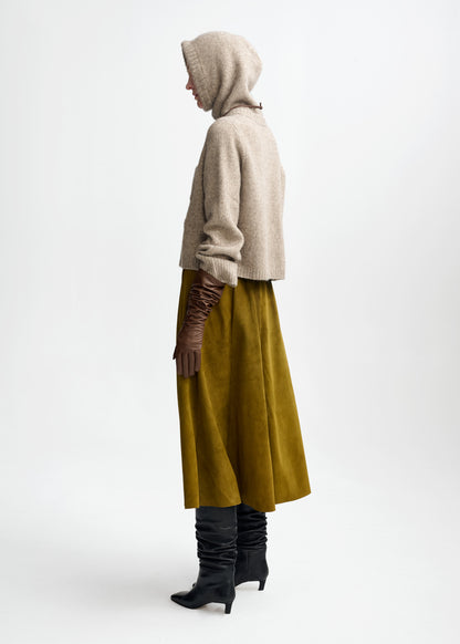 Christian Aks Sadie Yak Cardigan Knitwear 7047 Sherpa