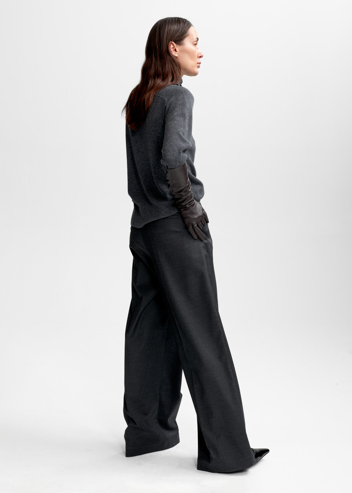 Christian Aks Sharona Trouser Trousers 9080 Charcoal