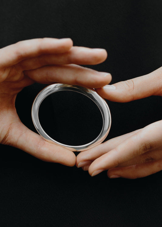 Christian Aks Single Form Bracelet Bracelet 0003 Silver