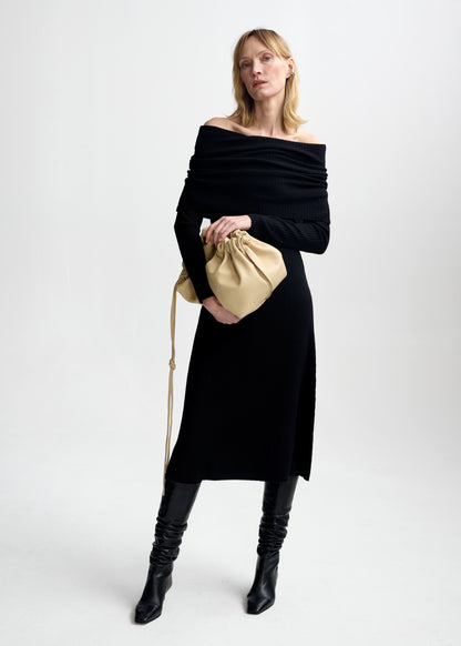 Christian Aks Tamara Merino Dress Dresses 9090 Black