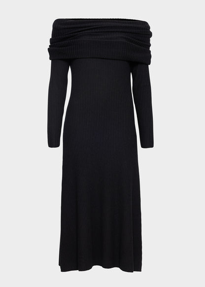 Christian Aks Tamara Merino Dress Dresses 9090 Black