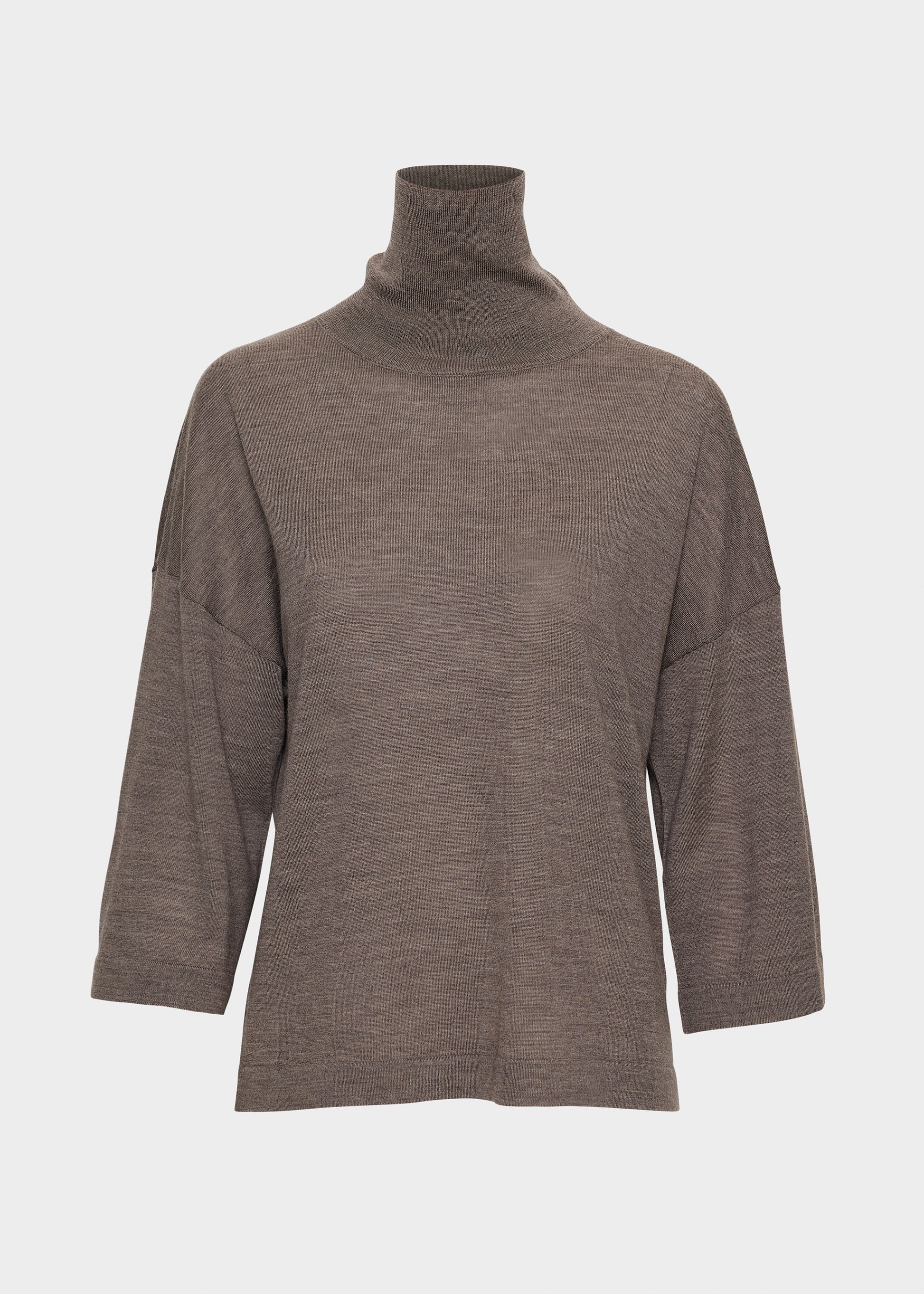 Christian Aks Tia Merino Knit Knitwear 8068 Wood