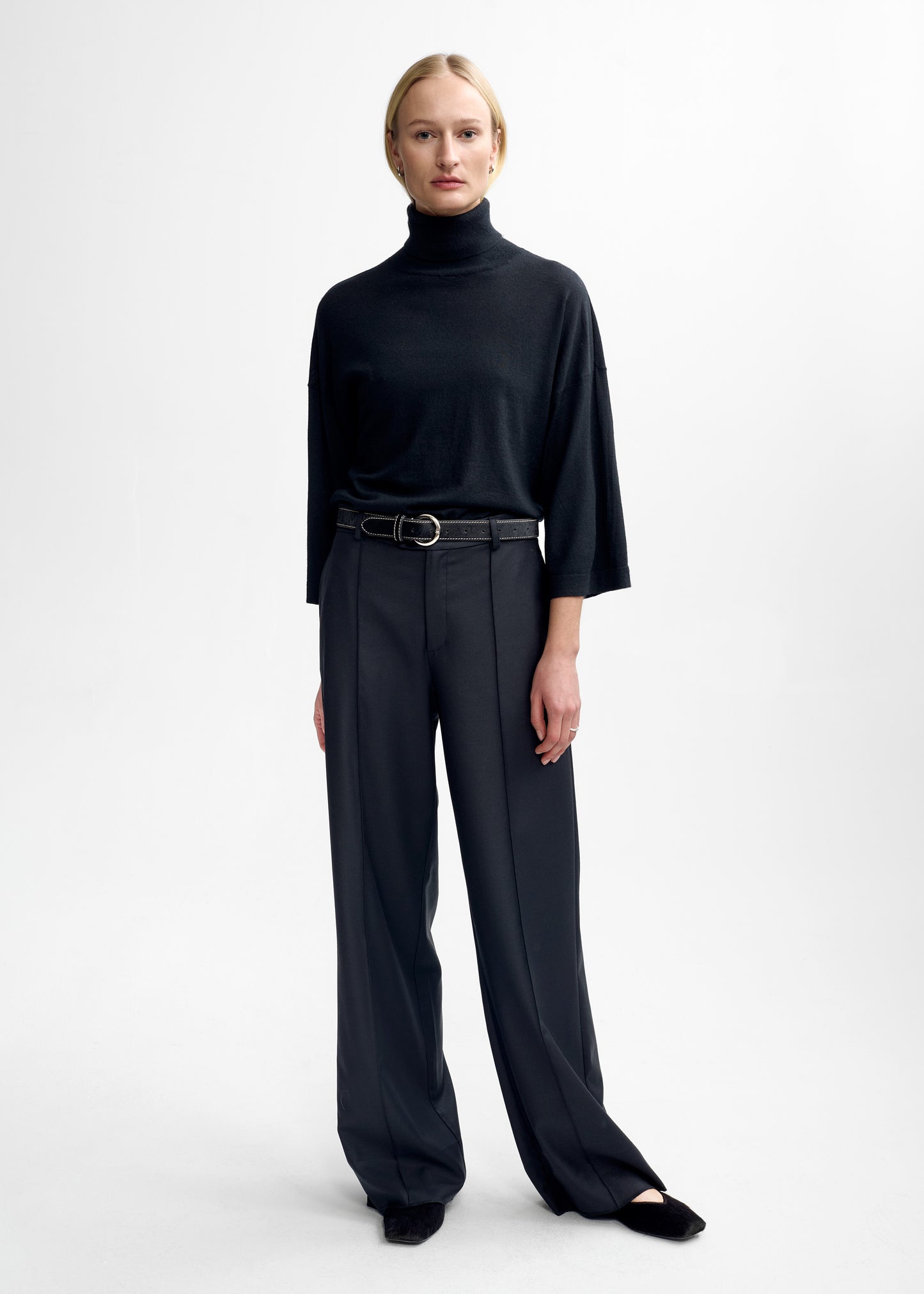 Christian Aks Tia Merino Knit Knitwear 9090 Black